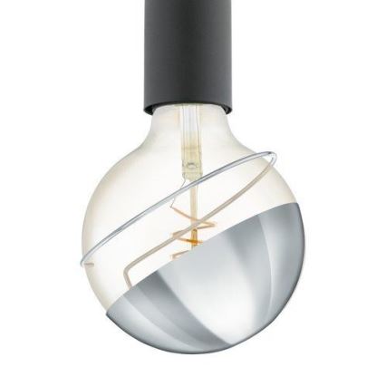 Eglo 11908 -  Koristeellinen pallomainen kanta lampulle G125 kiiltävä kromi