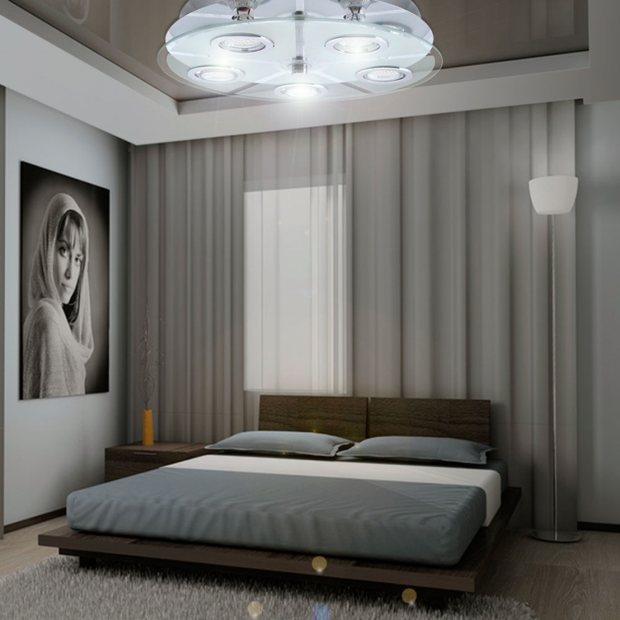 EGLO 13552 - LED-kattovalaisin CABO 5xGU10/3W/230V