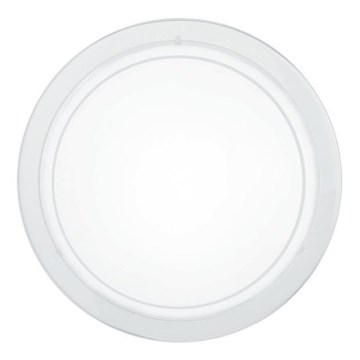 Eglo 18526 - HUBAA kattovalaisin 1xE27/60W/230V Ø 29 cm, valkoinen