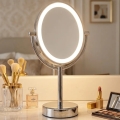 Eglo 201598 - Kosmetiikkapeili LED-valaistuksella LED/4W/4xAA IP65 kiiltävä kromi