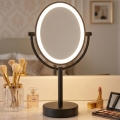 Eglo 201599 - Meikkipeili LED-valaistuksella LED/4W/4xAA IP65 musta