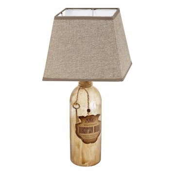 Eglo 202113 - Pöytälamppu MOJADA 1xE27/40W/230V ruskea