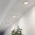 Eglo - 3 kpl LED-upotettavat valaisimet LED/3,7W/230V 2700/4000/6500K, halkaisija 8,8 cm, mattakromi