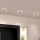 Eglo - 3 kpl:n sarja LED-upotettavia kattovalaisimia LED/4,8W/230V musta