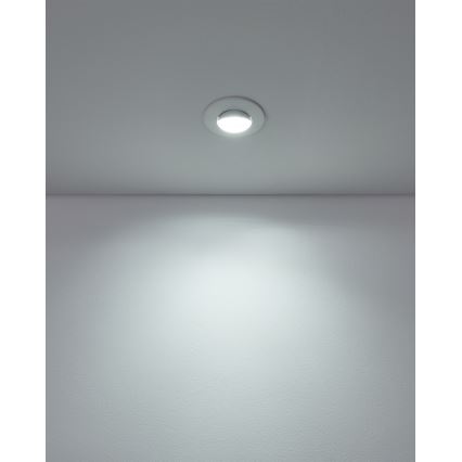 Eglo - 5 kpl LED-alasvalaisinta, LED/4,9W/230V, 2700/4000/6500K, Ø 9 cm, valkoinen