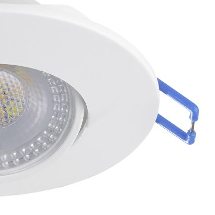 Eglo - 10 kpl LED-upotettava alasvalaisin LED/4,9W/230V 2700/4000/6500K Ø 9 cm valkoinen