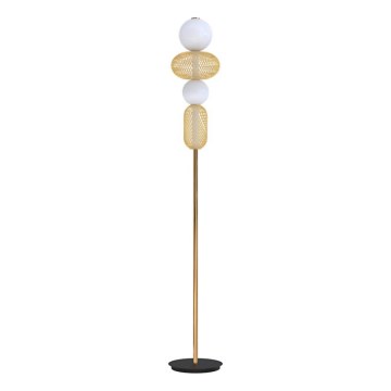 Eglo 300482 - CEGLIE himmennettävä LED-lattiavalaisin LED/20W/230V 2200-6500K kultainen