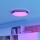 Eglo 300687 - LED RGBW Himennettävä kattovalaisin MONTEGRANARO-Z LED/18,5W/230V 2700-6500K halkaisija 39,4 cm musta + kaukosäädin
