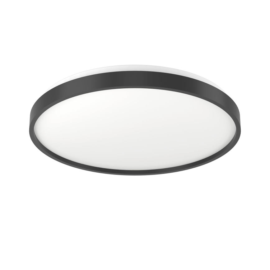 Eglo 300692- LED RGBW-himmennettävä kattovalaisin MOZONCILLO-Z LED/28,3W/230V 2700-6500K Ø 48,4 cm musta + kaukosäädin