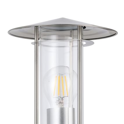 EGLO 30185 - Ulkoseinävalaisin anturilla LISIO 1xE27/60W/230V IP44