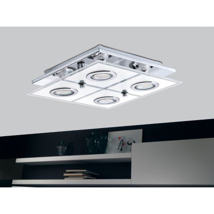 EGLO 30931 - LED-kattovalaisin CABO 4xGU10/3W/230V