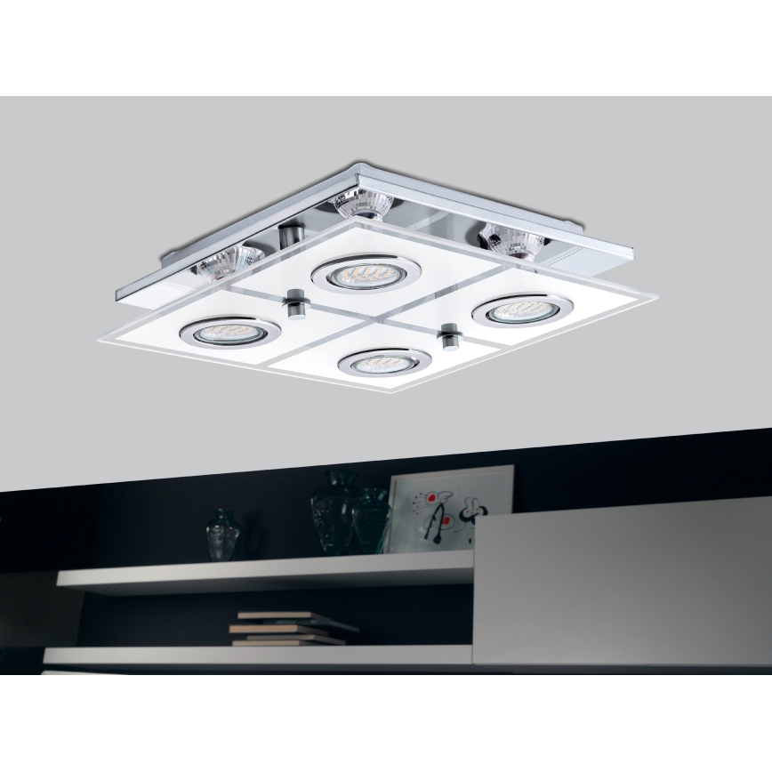 EGLO 30931 - LED-kattovalaisin CABO 4xGU10/3W/230V