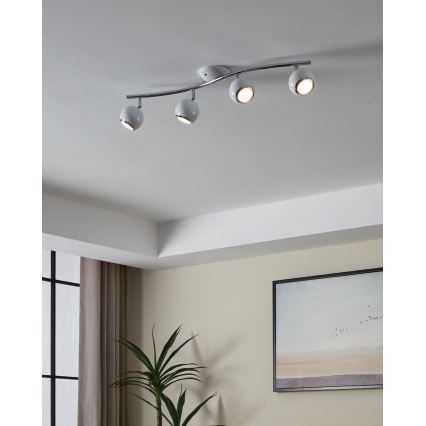 EGLO 31004 - LED-kohdevalaisin BIMEDA 4xGU10/3W LED