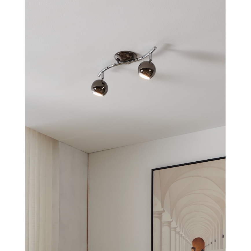 EGLO 31006 - LED-kohdevalaisin BIMEDA 2xGU10/3W LED