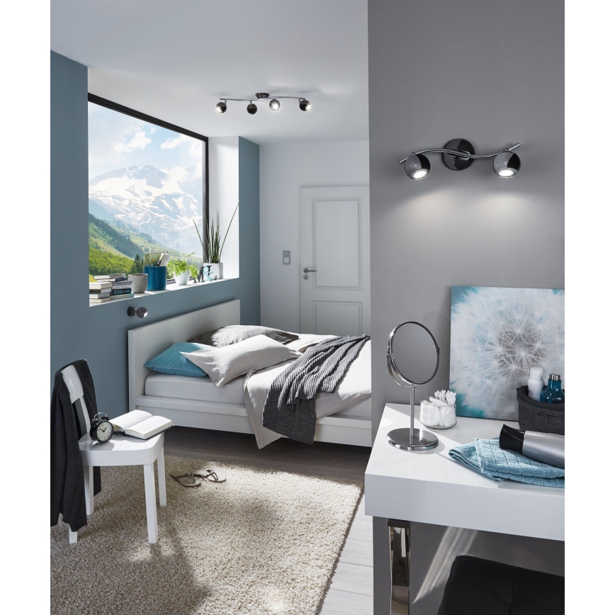 EGLO 31006 - LED-kohdevalaisin BIMEDA 2xGU10/3W LED