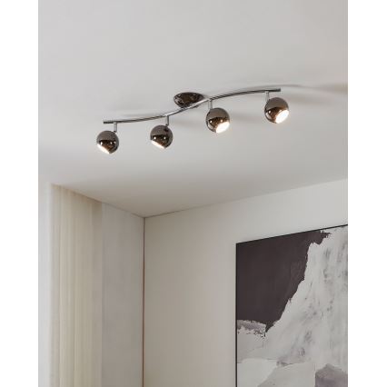 EGLO 31008 - LED-kohdevalaisin BIMEDA 4xGU10/3W LED