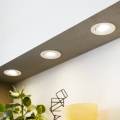 Eglo 31162 - 3 kpl himmennettävää LED-upotettavaa alasvalaisinta SARTIANO LED/3,5W/230V IP23 valkoinen