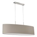 Eglo 31585 - Kattokruunu narulla PASTERI 2xE27/60W/230V