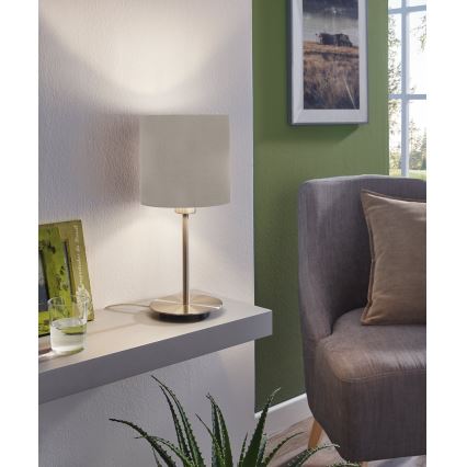 Eglo - Pöytävalaisin 1xE27/60W/230V