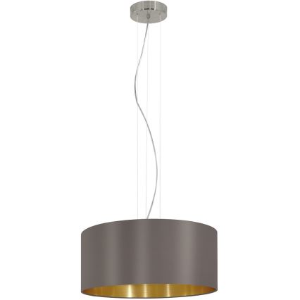 Eglo 31608 - Kattokruunu narulla MASERLO 3xE27/60W/230V