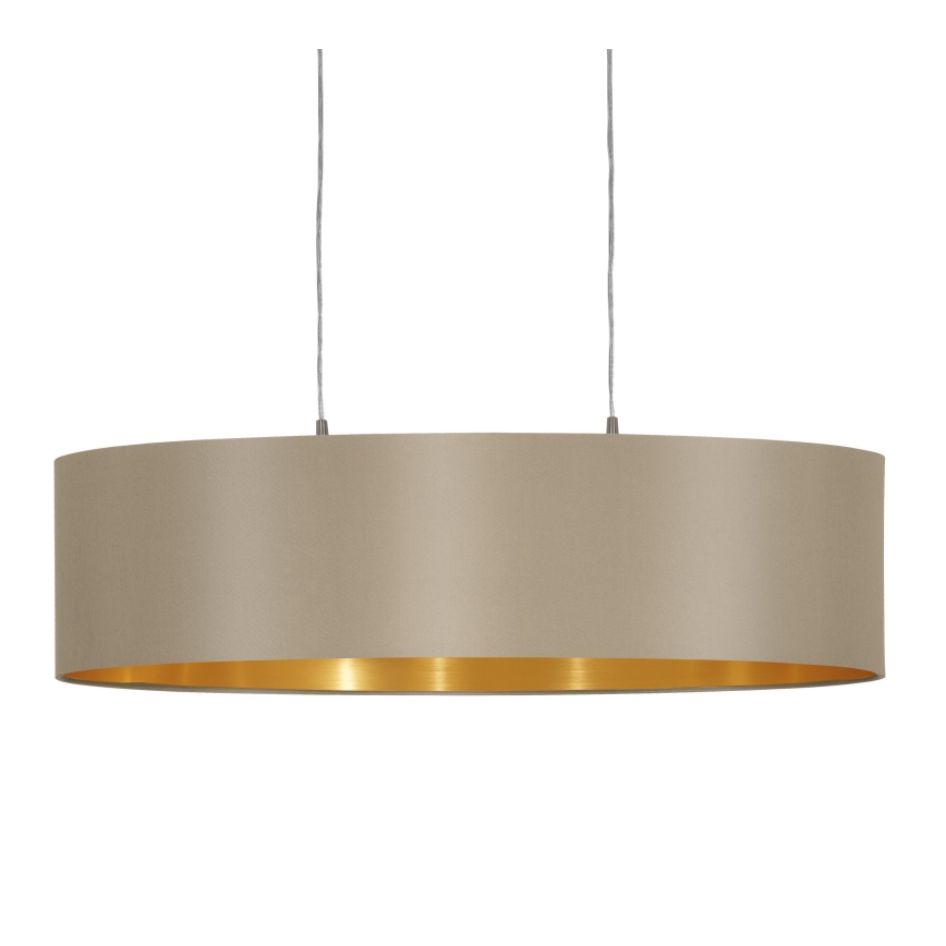 Eglo - Kattovalaisin johdolla 2xE27/60W/230V