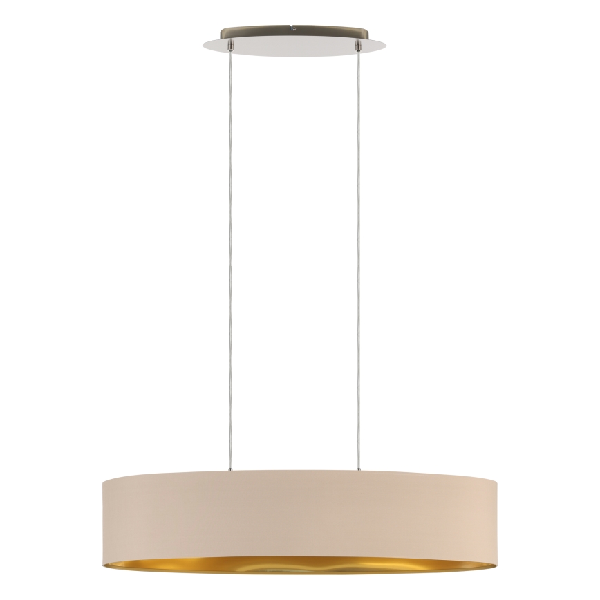 Eglo 31618 - Kattokruunu narulla MASERLO 2xE27/60W/230V