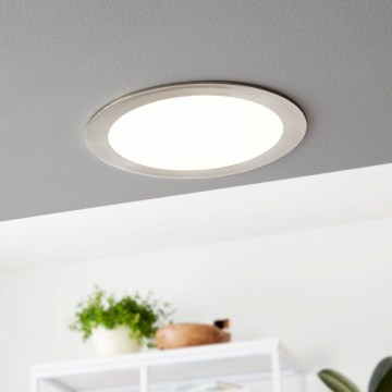 Eglo 31676 - LED-uppoasennettava kattovalaisin FUEVA 1, LED/18W/230V, Ø 22,5 cm