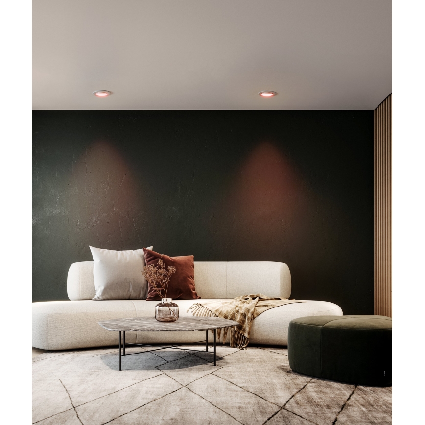 Eglo 31696 - LED RGBW Himmennettävä riippuva kattovalaisin SALICETO-Z LED/4,7W/230V 2700-6500K valkoinen