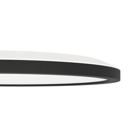 Eglo 31703 - LED RGBW himennettävä kattovalaisin ROVITO-Z LED/14,6 W/230 V 2700–6500 K halkaisija 29,5 cm musta
