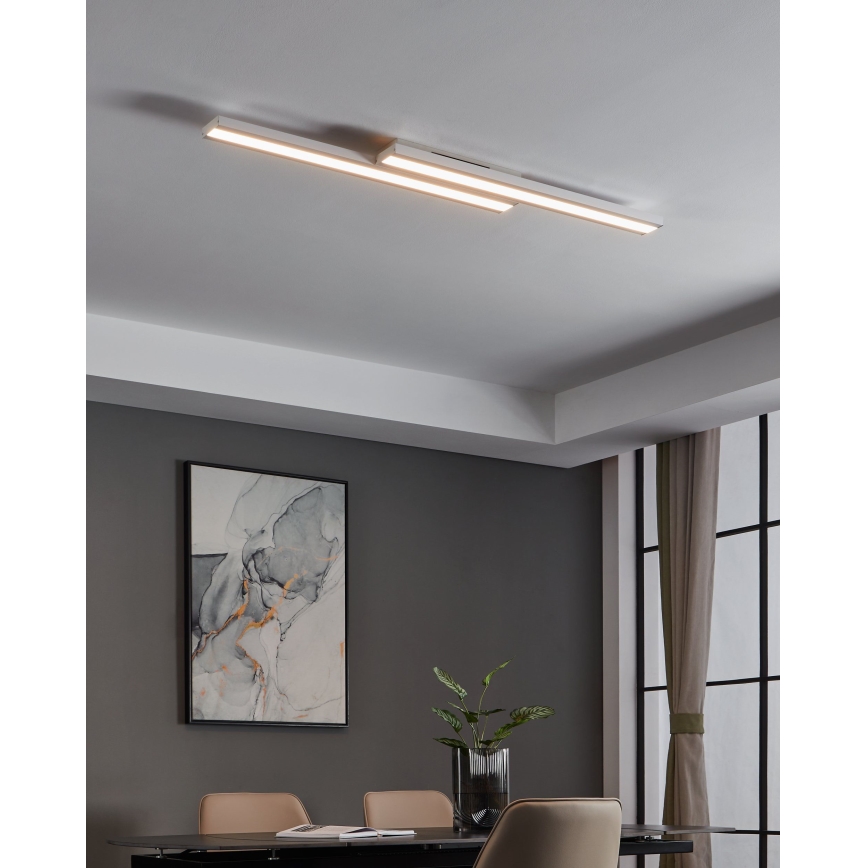 Eglo 31713 - LED RGBW Himmennettävä kattovalo SALITERAS-Z LED/20,4W/230V 2700-6500K valkoinen