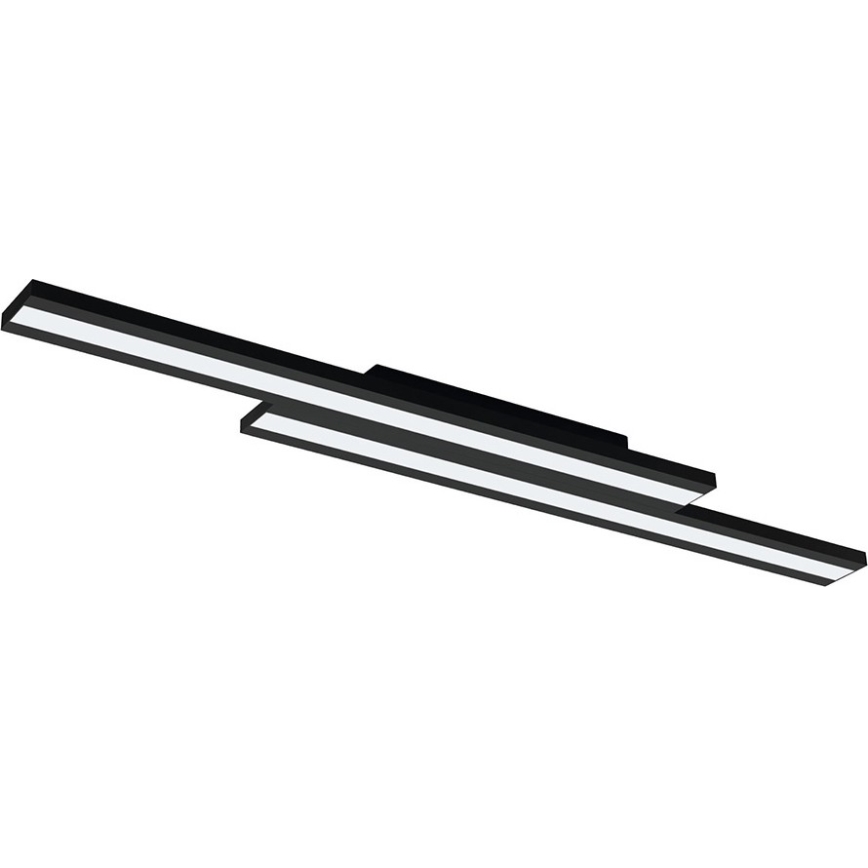 Eglo 31715 - LED RGBW himmennettävä kattovalaisin SALITERAS-Z LED/20,4W/230V 2700-6500K musta