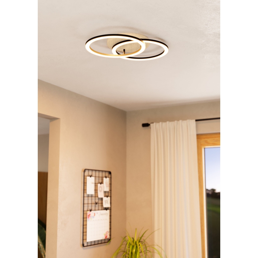 Eglo 31757 - LED-kattovalaisin LOMALTAS-Z 2xLED/16W/230V 2700-6500K