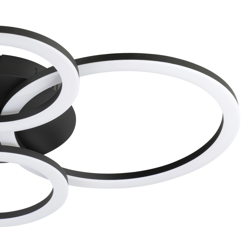 Eglo 31769 - Himmennettävä LED-kattovalaisin PARRAPOS-Z LED/41W/230V 3000-6500K musta