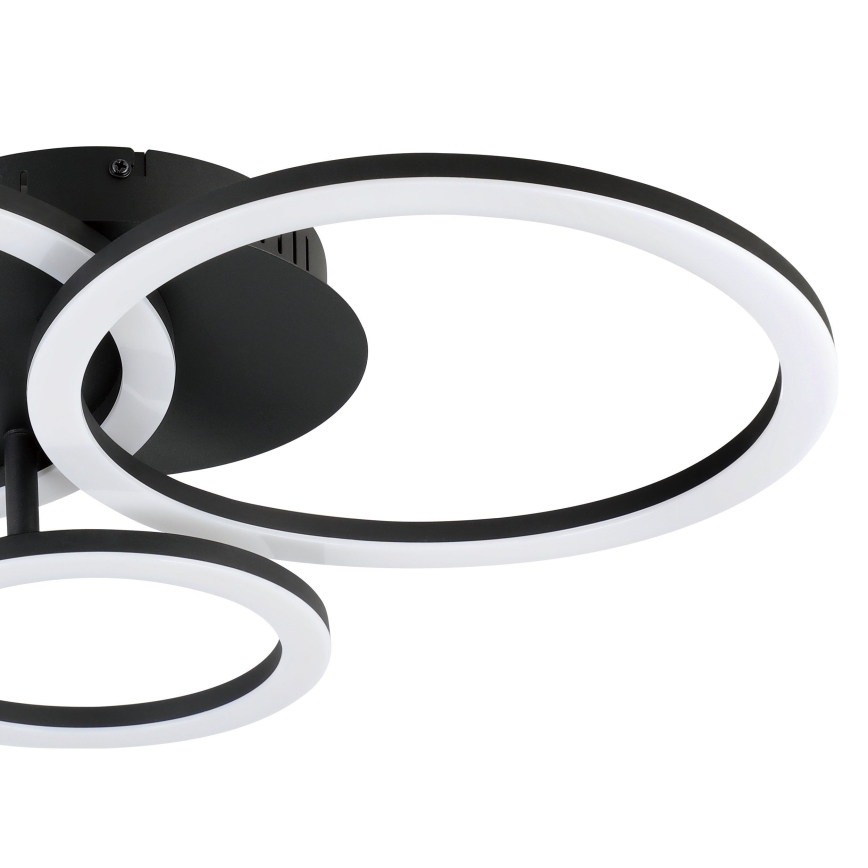 Eglo 31771 - Himmennettävä LED-kattovalaisin PARRAPOS-Z LED/33W/230V 3000-6500K musta