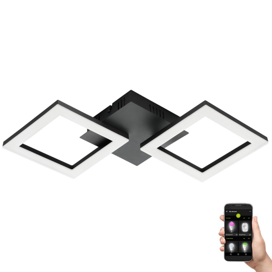 Eglo 31773 - Himmennettävä LED-kattovalaisin PARANDAY-Z LED/15,5W/230V 3000-6500K musta