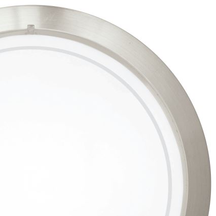 Eglo 32094 - LED-kattovalaisin PLANET LED/11W/230V 3000K mattakromi