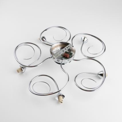 Eglo 32103 - LED pinta-asennettava kattokruunu VELAGO 5xG9/33W/230V kiiltävä kromi