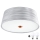 Eglo 32111- LED-kattovalaisin FONSEA 1 2xE27/9W/230V hopea/kupari