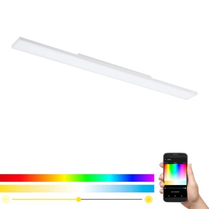 Eglo 32349 - LED RGBW himmennettävä kattovalaisin TURCONA-C LED/34W/230V 2700-6500K + kaukosäädin