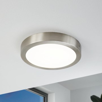 Eglo 32443 - LED-kattovalaisin FUEVA 1, 24 W, 230 V, halkaisija 30 cm