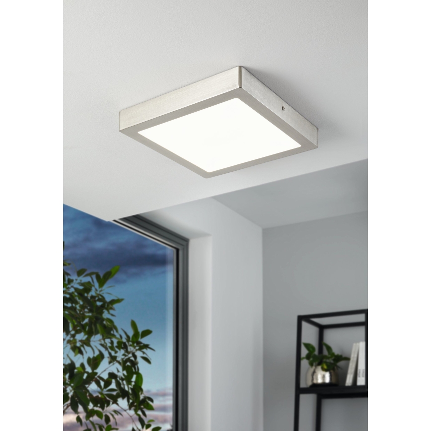 Eglo 32446 - LED-kattovalaisin FUEVA 1 LED/24W/230V 30x30 cm