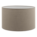 Eglo 32483 - Universaali lampunvarjostin TUNJA E27 halkaisija 38 cm taupe