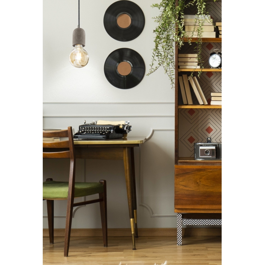 Eglo 32531 - Kattokruunu narulla YORTH 1xE27/60W/230V