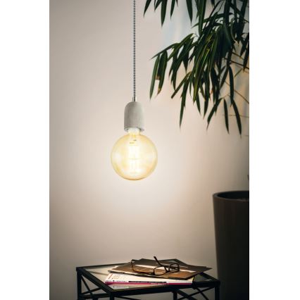 Eglo 32531 - Kattokruunu narulla YORTH 1xE27/60W/230V