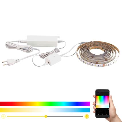 Eglo - LED RGB CCT-nauha 5m STRIPE-C LED/16W/230V