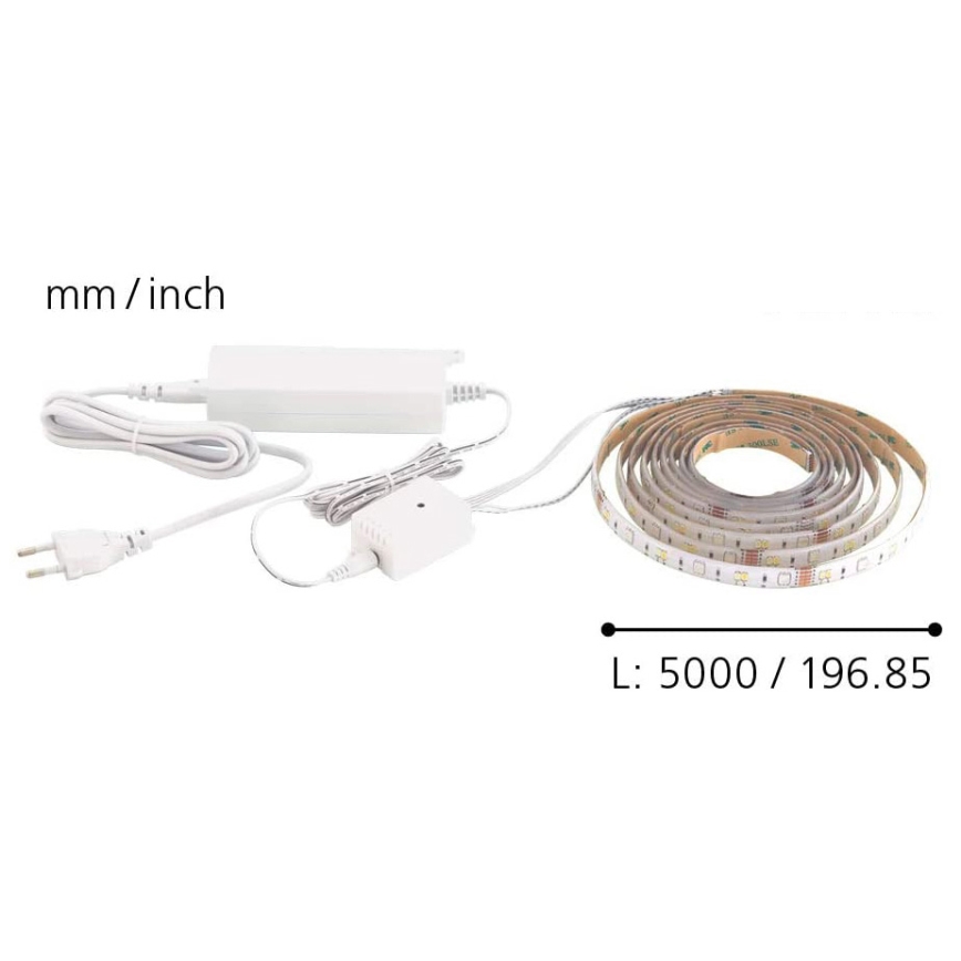 Eglo - LED RGB CCT-nauha 5m STRIPE-C LED/16W/230V