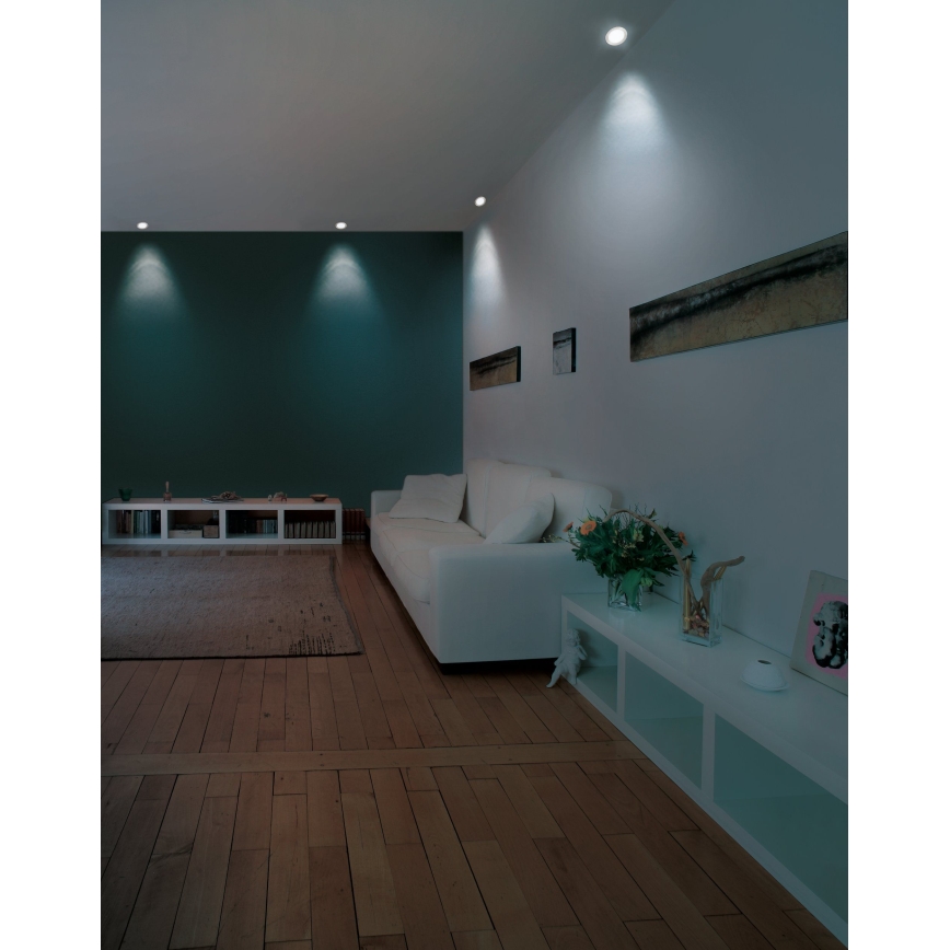 Eglo - LED RGB himmennettävä upotettava kattovalaisin FUEVA-C LED/5,4W/230V halkaisija 12 cm