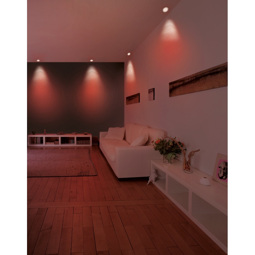 Eglo - LED RGB himmennettävä upotettava kattovalaisin FUEVA-C LED/5,4W/230V halkaisija 12 cm