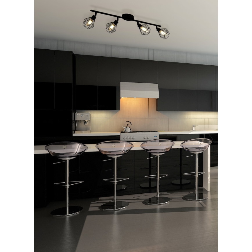 Eglo 32767 - LED-kohdevalaisin ZAPATA 4xG9/3W/230V