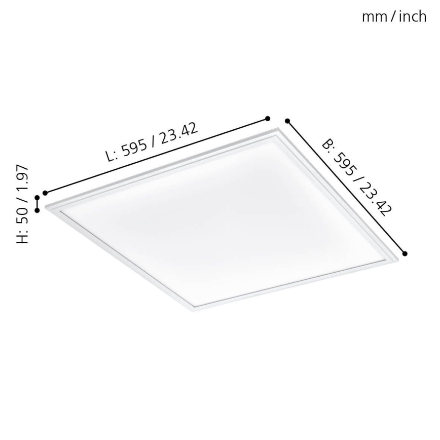 Eglo - LED-kattovalaisin LED / 40W / 230V